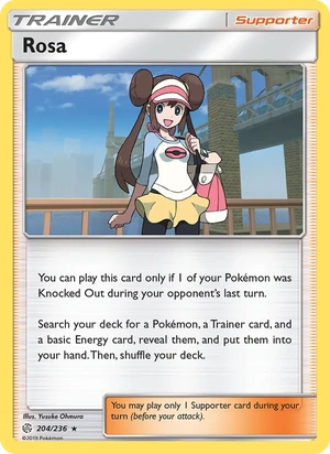 Rosa 204/236, Non Holo, card art reference