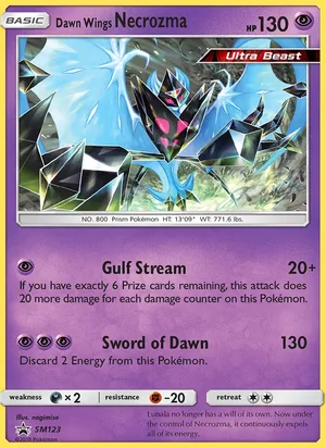 Dawn Wings Necrozma #SM123, SM Black Star Holo, TCGdex reference