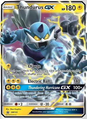 Thundurus GX #SM133, SM Black Star Holo, TCGdex reference