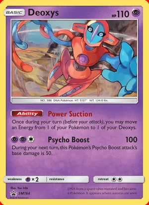 Deoxys #SM164, SM Black Star Holo, TCGdex reference
