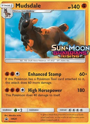 Mudsdale SM20, prerelease base reference scan