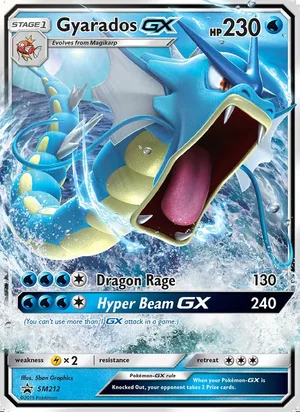 Gyarados GX #SM212, SM Black Star Holo, TCGdex reference