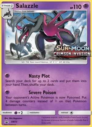 Salazzle SM73, prerelease base reference scan