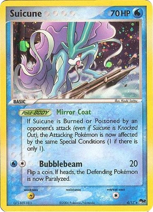 Suicune 4, Cosmos Holo, Bulbapedia reference scan