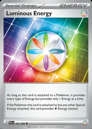 Luminous Energy 191/193, Print with "Play! Pokémon" stamp, card art reference