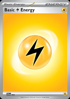 Basic Lightning Energy 004, Print with "Play! Pokémon" stamp, card art reference