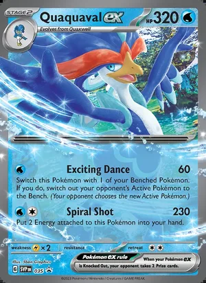 Quaquaval ex #035, SWSH Black Star Holo, TCGdex reference