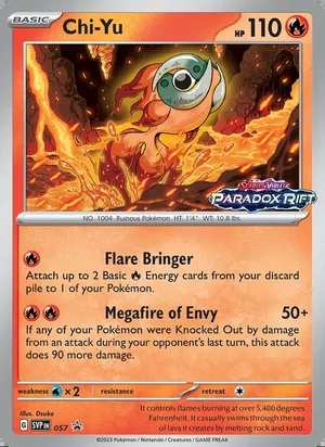 Chi-Yu 057, prerelease base reference scan