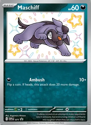 Maschiff #071, SWSH Black Star Holo, TCGdex reference