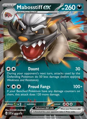 Mabosstiff ex #086, SWSH Black Star Holo, TCGdex reference