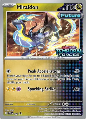 Miraidon 092, prerelease base reference scan