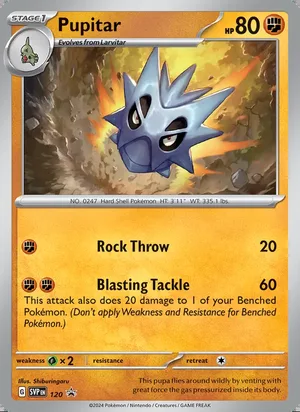 Pupitar #120, SWSH Black Star Holo, TCGdex reference