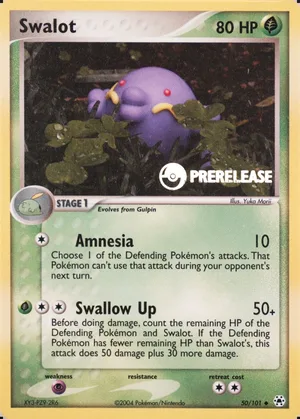 Swalot Prerelease PSA reference placeholder