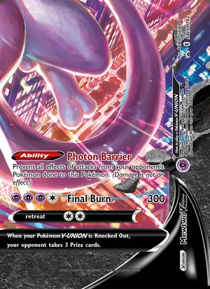 Mewtwo V-UNION #SWSH162, SWSH Black Star Holo, TCGdex reference