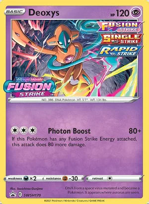 Deoxys SWSH170, prerelease base reference scan
