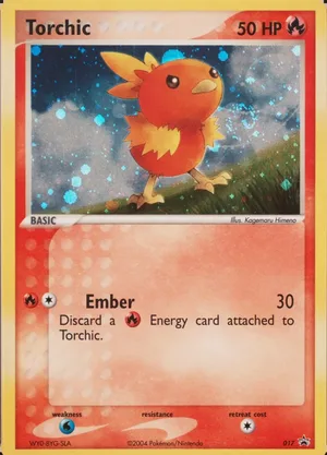 Torchic #017, Nintendo Black Star Cosmos Holo, PSA cert 97613059 reference placeholder