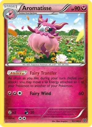 Aromatisse 093/146, Non Holo, card art reference