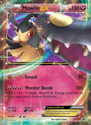 Mawile EX #XY103, XY Black Star Holo, TCGdex reference