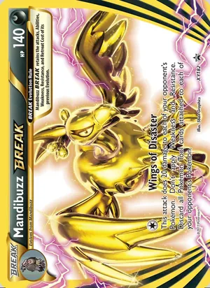 Mandibuzz BREAK #XY182, XY Black Star Holo, TCGdex reference