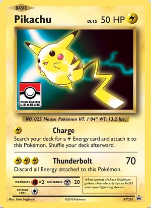Pikachu #XY202, XY Black Star Holo, TCGdex reference