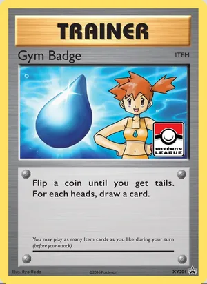 Gym Badge #XY204, XY Black Star Holo, TCGdex reference