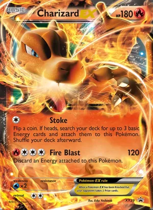 Charizard EX #XY29, XY Black Star Holo, TCGdex reference