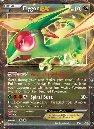 Flygon EX #XY61, XY Black Star Holo, TCGdex reference