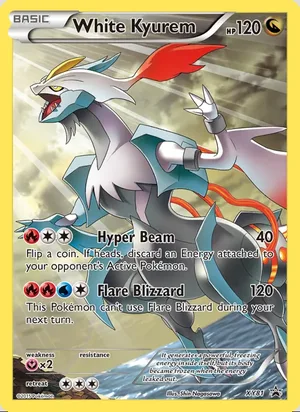 White Kyurem #XY81, XY Black Star Holo, TCGdex reference